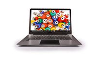 14.1" Fusion5 Laptop Computer - (Full HD, 4GB RAM, 64GB STORAGE, Intel Quad-Core, USB 3.0, Bluetooth) (Renewed)