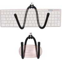 YYST Keyboard Mouse Wall Mount Wall Holder Wall Rack - No Keyboard No Mouse
