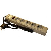 5-Outlet 220V Surge Protector 50 Joule Power Strip