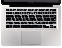 Hebrew Language Keyboard Cover Silicone Skin for Macbook Pro 13 15 17 Inch