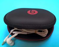 in-Ear Earphone Carrying Case for Monster Beats : BeatsX, iBeats,Tour, Heart Beats by Lady Gaga, Diddy Beats, Gratitude, DNA, Diesel VEKTR, iSport Victory, iSport Immersion. with Free 4 eargels.