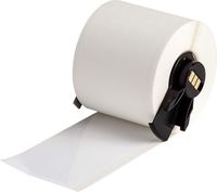 Label 2 in W x 50 ft L Vinyl White Roll of 50 Feet