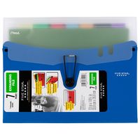 Five Star Expanding File Folder, 7-Pocket Expandable File Folder, Removable Files, Color Will Vary (35222)