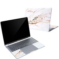 Digi-Tatoo 4-in-1 MacBook Skin Decal Sticker Compatible with Apple MacBook Pro 13 Inch w/o Touch Bar (Model A1708), Full Body Protective, Removable and Anti-Scratch, Golden Rift