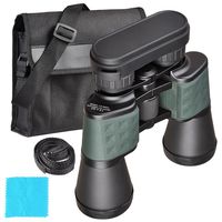 AW HD Waterproof 10-22x50 Zoom Binoculars BAK-7 Porro Prism Wide Angle Compact Telescope Day Vision Green