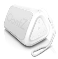 OontZ Angle Solo - Bluetooth Portable Speaker, Compact Size, Surprisingly Loud Volume & Bass, 100 Foot Wireless Range, IPX5, Perfect Travel Speaker, Bluetooth Speakers by Cambridge Sound Works (White)