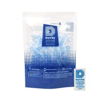 Dry & Dry 0.5(Half) Gram [250 Packets] Premium Silica Gel Pure & Safe Silica Gel Packets Desiccant - Food Safe(FDA Compliant) Silica Packets for Moisture Absorber Silica Gel Packs
