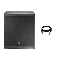 JBL EON618S 1000 Watt Powered 18 Inch Subwoofer + (1) XLR to XLR Cable 50Ft.