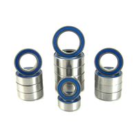 Latrax 1/18 4WD Rally, Teton Precision Ball Bearing Kit (15) Blue Rubber Seals
