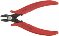 Hakko CHP TRR-58-G Macro Soft Wire Cutter, Flush Cut, 3.0mm Hardened Carbon Steel Construction, HRC 58, 21-Degree Angled Jaw, 14mm Jaw Length, Wide Head, 10 Gauge Maximum Cutting Capacity