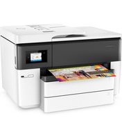 HP OfficeJet Pro 7740 Wide Format All-in-One Printer with Mobile Printing, in White (Renewed)