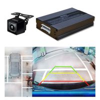 ATOTO AC-SC3601 Single-Camera-Based Surround View Rearview Parking System - Use Panoramic Image Stitching Tech - Bird's-Eye View of Surroundings - Easy Installation