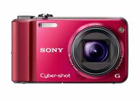 Sony Cyber-Shot DSC-H70 16.1 MP Digital Still Camera with 10x Wide-Angle Optical Zoom G Lens and 3.0-inch LCD (Red)