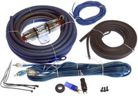 VOODOO 4 Gauge Cable Car Audio Kit Amp Amplifier Install RCA Subwoofer Sub Wiring