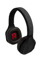Bluetooth Headphones, Rhinos by Outdoor Tech, Rugged Wireless Waterproof Over-Ear Earphone with Built-in Mic - Black