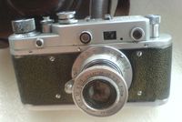 Camera Zorki-C Rare KMZ 1958 Soviet Rangefinder+Industar-50 Lens
