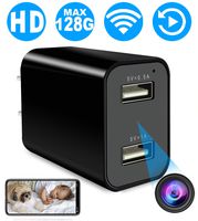 Hidden Camera, Spy Camera with Remote Viewing, 1080P HD H.264 Nanny Camera with Motion Detection for Home Office Security Surveillance, No Audio