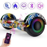 Smart SELF-Balancing Scooters with Built-in Bluetooth Speaker FINISHES (Graffiti)