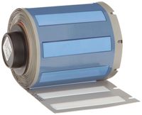 Brady PSPT-187-175-WT TLS 2200 And TLS PC Link PermaSleeve 0.335" Height, 1.765" Width, B-342 Heat-Shrink Polyolefin White Color Wire Marker Sleeves (100 Per Roll)