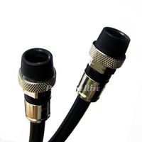 195ft OUTDOOR RG-6 WEATHER BOOT 3GHZ CL2 QUAD SHIELD SOLID COPPER CORE UL ETL 75 Ohm (Satellite TV or Broadband Internet RG6 COAX CABLE) COMPRESSION CONNECTOR Assembled in USA by PHAT SATELLITE INTL