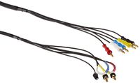 Pomona 5940 Kelvin Clip Cable Assembly with Banana Plugs, 27.25" Length