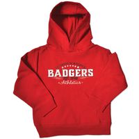 NCAA Wisconsin Badgers Toddler Pullover Hood, 2 Toddler, Red