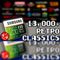 256 GB Retropie 4.4 SD Card - Loaded Collection with Video Previews & 3D Boxart