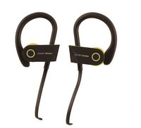 Bluetooth Wireless Waterproof 5 Hour Battery Headphones - Available in 7 Colors (Black with Lime Green)