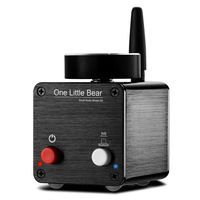 Nobsound Little Bear G5 Mini Digital Power Amplifier Bluetooth Audio Amp HiFi Stereo Receiver Home Speaker 100W (50W x 2) (Black)