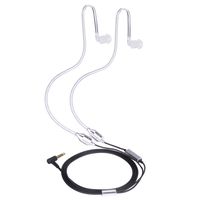 KINDEN Binaural Anti-Radiation Air Tube Headset with Microphone Deep Bass Noise Cancelling for Phone Pad