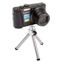 DURAGADGET Lightweight Aluminium Tripod w/Sturdy Collapsible Legs - Suitable for Use with Panasonic DMC-LX7 | Lumix LX7 & LUMIX Digital Camera DMC-TZ60EB