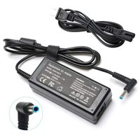 19.5V 2.31A 45w AC Adapter Laptop Power Cord Charger for HP Stream 11 13 14 Pavilion Envy x360 Chromebook 14-x Series 14-x013dx HP 15-r132wm 15-r030nr 15-050nr 741727-001