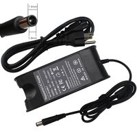 LNOCCIY 19.5V 4.62A 90W PA-10 AC Adapter Charger for Dell Inspiron 300m 600m 700m E1405 E1705 1420 1470 1520 1525 6400 8500 Latitude D400 D600 D800 X300 E4200 E4300 E5400 E6400 E6500 Power Supply Cord