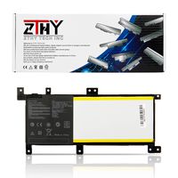 ZTHY 38Wh C21N1509 Laptop Battery Replacement for ASUS A556 A556U X556 X556UA X556UB X556UF X556UJ X556UQ X556UR X556UV K556 K556U Vivobook F556 F556U XO015T XO076T Series Notebook C21PQ9H 7.6V