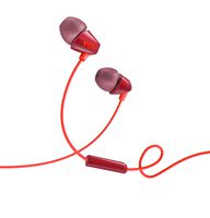 TCL SOCL 100 In-Ear Earbuds Wired Headphone with Passive Noise Isolation and Built-in Mic - Sunset Orange