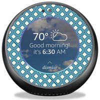 MightySkins Skin Compatible with Amazon Echo Spot - Trip Squares | Protective, Durable, and Unique Vinyl Decal Wrap Cover | Easy to Apply, Remove, and Change Styles | Made in The USA