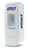 PURELL ADX-7 Hand Sanitizer Push-Style Dispenser, White, Dispenser for PURELL ADX-7 700 mL Sanitizer Refills - 8720-01