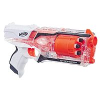 Strongarm Nerf N-Strike Elite Toy Blaster with Rotating Barrel, Slam Fire, and 6 Official Nerf Elite Darts for Kids, Teens, and Adults (Amazon Exclusive)