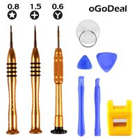 Screwdriver Set Kit for Apple iPhone 8 8 Plus 7 7 Plus 6S 6 Plus SE 5S 5 5C 4S Screwdirver Set 1.5mm Phillips,0.8mm Star Pentalobe Screwdriver,Y 0.6mm Tri-Point Triwing iPhone X 7 8 Repair Tool Kit