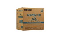 BOISE Aspen 30% Recycled SPLOX Multi-Use Copy Paper, 8.5" x 11" Letter, Speed Loading Reamless Easy Carry Box, 92 Bright, 20 lb. (2,500 Sheets)