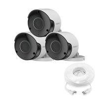 Wisenet SDC-89445BF-3PK - 5MP Super HD Weatherproof Bullet Camera (3 Pack)