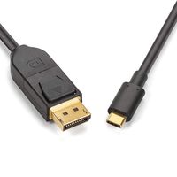 Infinnet USB C to DisplayPort 8K 60Hz Bidirectional Cable,4K 144Hz 120Hz 2K 240Hz, DP Alt Mode over USB Type C, Thunderbolt 3 TB3/USBC to DisplayPort 1.4 HBR3 Two Way Adapter,VESA Certified-1.5 Meters