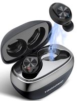 [Upgrade Version] Trogonic TE1 True Wireless Earbuds, IPX5 Waterproof Bluetooth Earbuds TWS 5.0 Cobblestone Design Charging Case, Deep Bass in-Ear with Silicon Mic Binaural Call Headphones for Sport