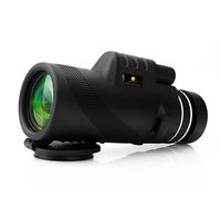 10X42 HD Clear Dual Focus Monocular Telescope, Compact BAK4 Multi-coated Zoom Optical Lens Monocular Scope With Tripod Support, Low Night Vision Ideal for Hunting Camping Hiking, Sporting Events