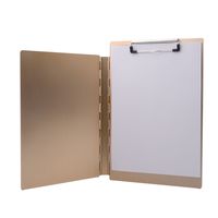 Recycled Aluminum Alloy Clipboard, Portfolio with Low Profile Clip, for File Letter Size, 8.5 x 12-Inches
