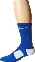 Nike Dri-FIT Elite Crew Basketball Socks Game Royal/White Size Small