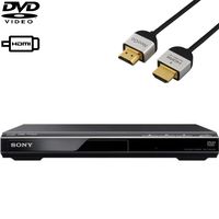 Sony DVPSR210P DVD Player with A NeeGo Slim HDMI Cable