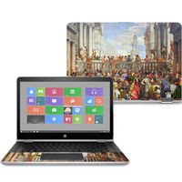 Mightyskins Skin Compatible with Hp Pavilion X360 14" (2017) - Wedding at Cana | Protective, Durable, and Unique Vinyl Decal Wrap Cover | Easy to Apply, Remove, and Change Styles | Made in The USA