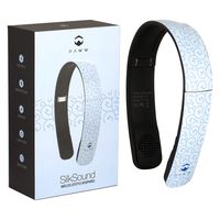 Paww SilkSound Headphones - Stylish Foldable Paww SilkSound Headphones - Stylish Foldable On-Ear Wireless Bluetooth Handsfree Calling with 8 Hours Playtime for Work Travel or Outdoor Use (Renewed)