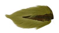 Hareline Large Northern Bucktail Yellow Olive